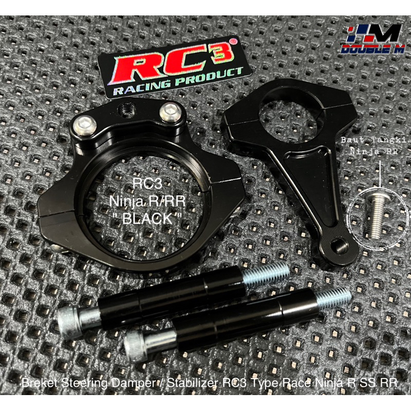 Jual Breket Stabilizer Ninja R RR SS Bpro Bracket Stabiliser Steering ...