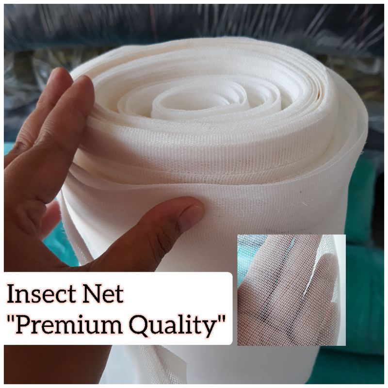 Jual INSECT NET putih LEBAR 2 METER/ Jaring Kasa Putih/ Jaring Nyamuk ...