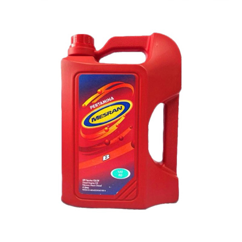 Jual Oli Mesran B40 4lt Oli Pertamina Mesran B Sae 40 4 Liter | Shopee ...