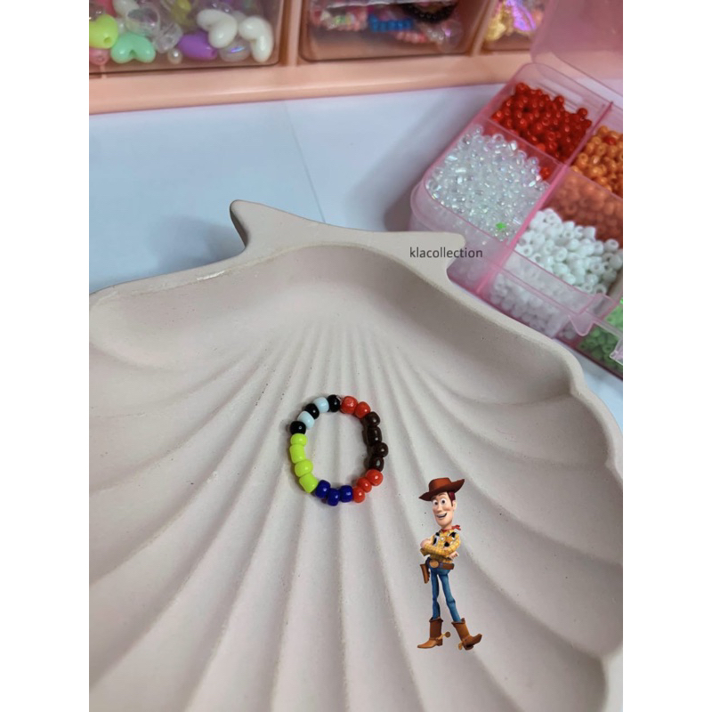 Jual (TOY STORY EDITION) Beads Ring | Cincin Manik Toy Story (MINIMAL ...