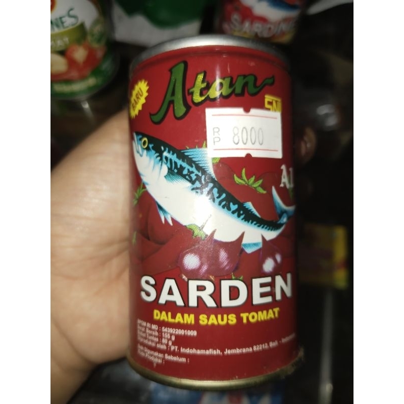 Jual Sarden Atan / Ikan kaleng Shopee Indonesia