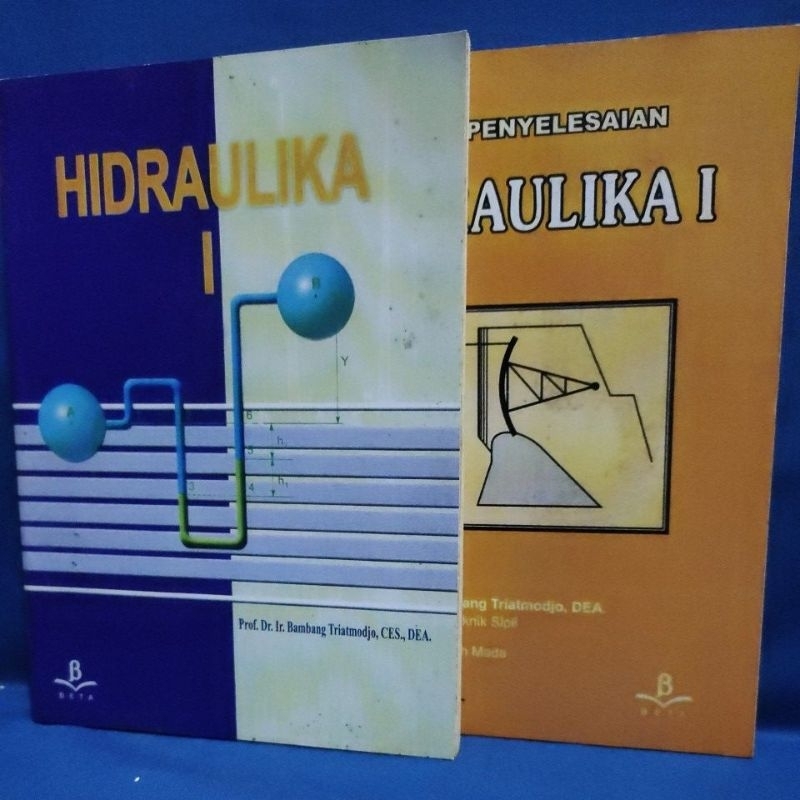 Jual Paket 2 Buku Hidraulika & Soal - Penyelesaian Hidraulika 1 ...