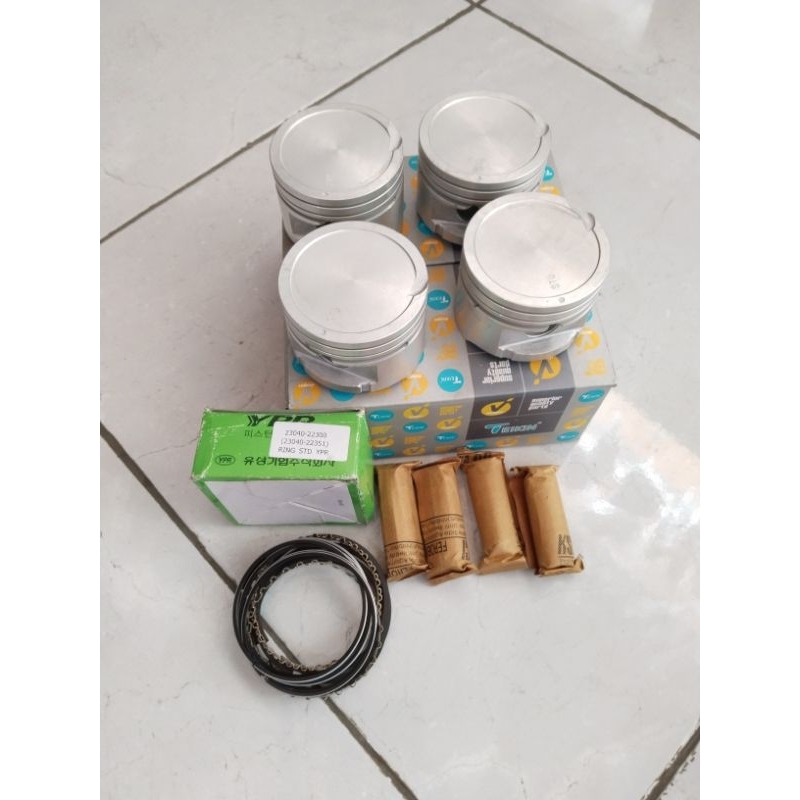 Jual Satu Set Piston Dan Ring Piston Seker Seher Oversize Oz Ov Os Std