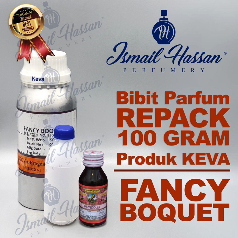 Jual Bibit Biang Parfum Repack Fancy Boquet Cobra Original Produk Keva