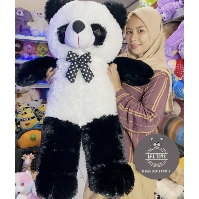 Jual Boneka Panda Pita Jumbo 90cm | Shopee Indonesia