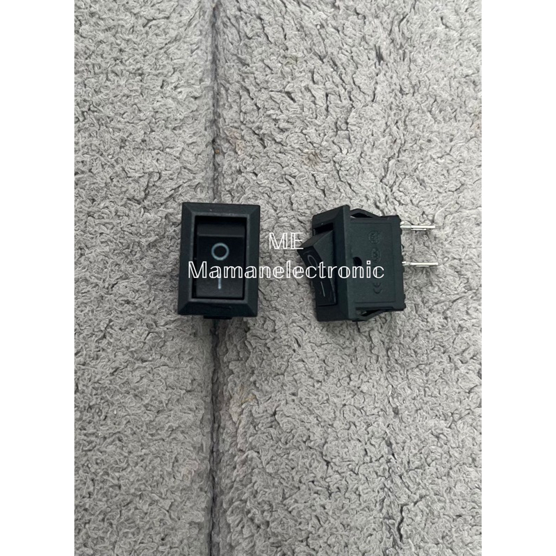 Jual Saklar Rocker Switch Mini ON - OFF 2 Pin / Switch Mini 2 Kaki ...