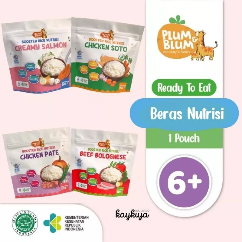Jual plum blum booster rice nutrisi | Shopee Indonesia