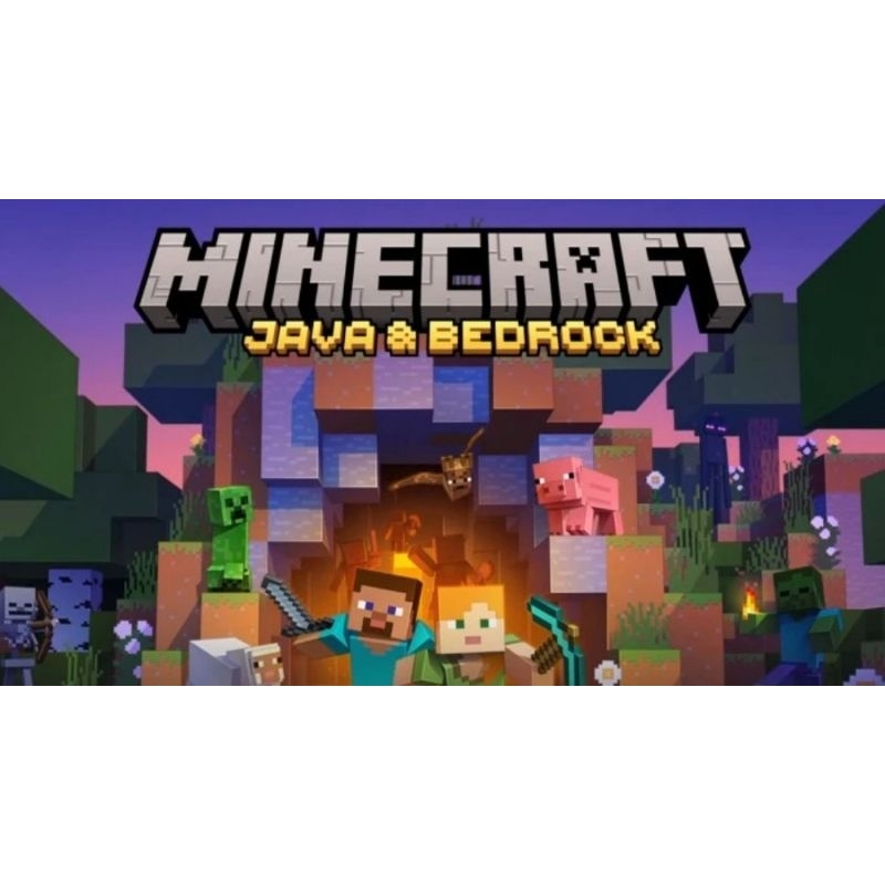 Jual Minecraft Java & Bedrock Edition PC Original Key Code | Shopee ...