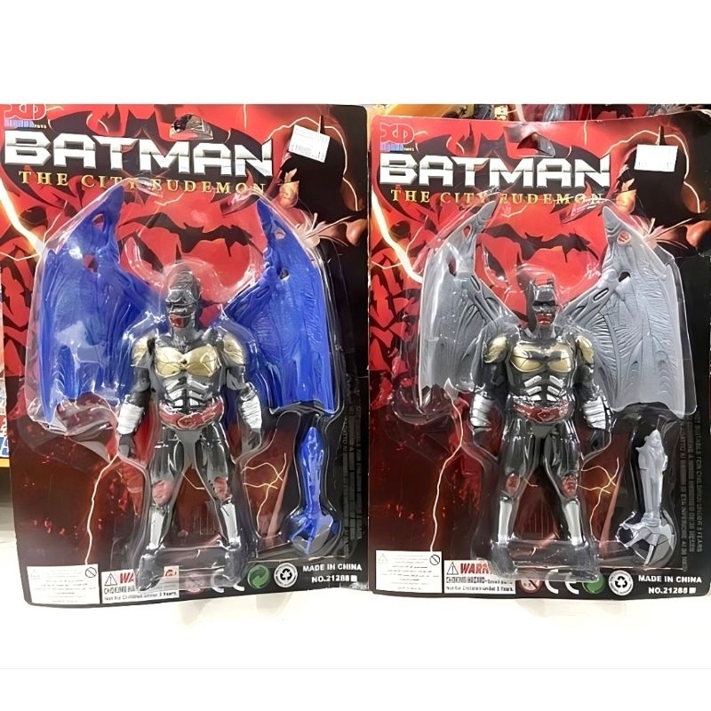 Jual Mainan Anak Figure Superheroes Marvel DCU Batman Jubah Sayap ...