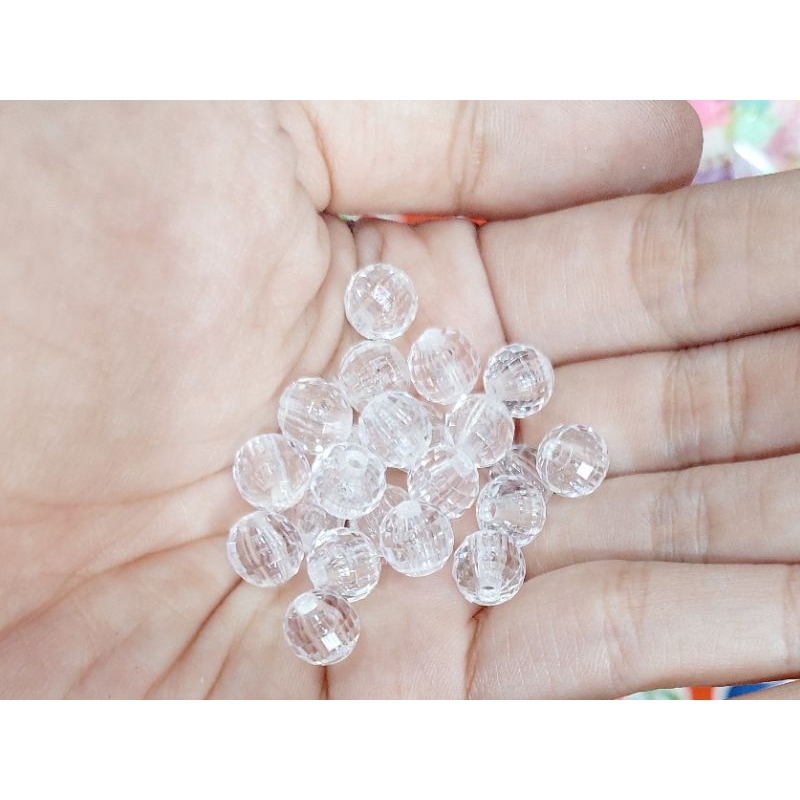 Jual 25gr manik mote ac bening 8mm | Shopee Indonesia