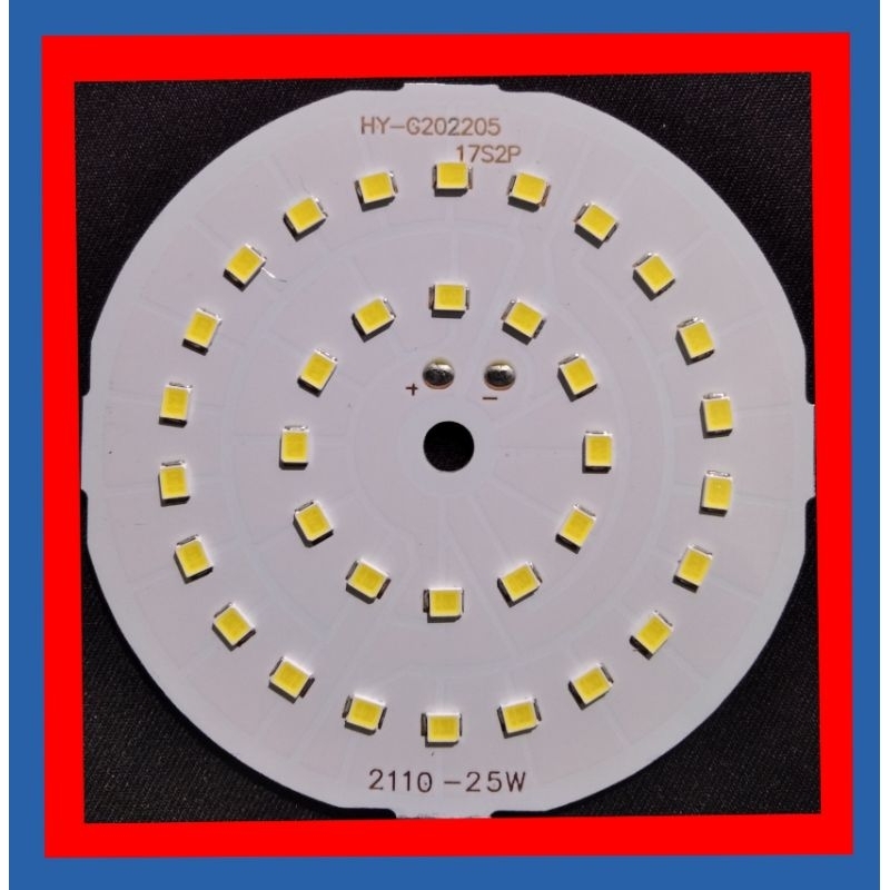Jual PCB LED DC 25W DIAMETER 75MM PUTIH | Shopee Indonesia