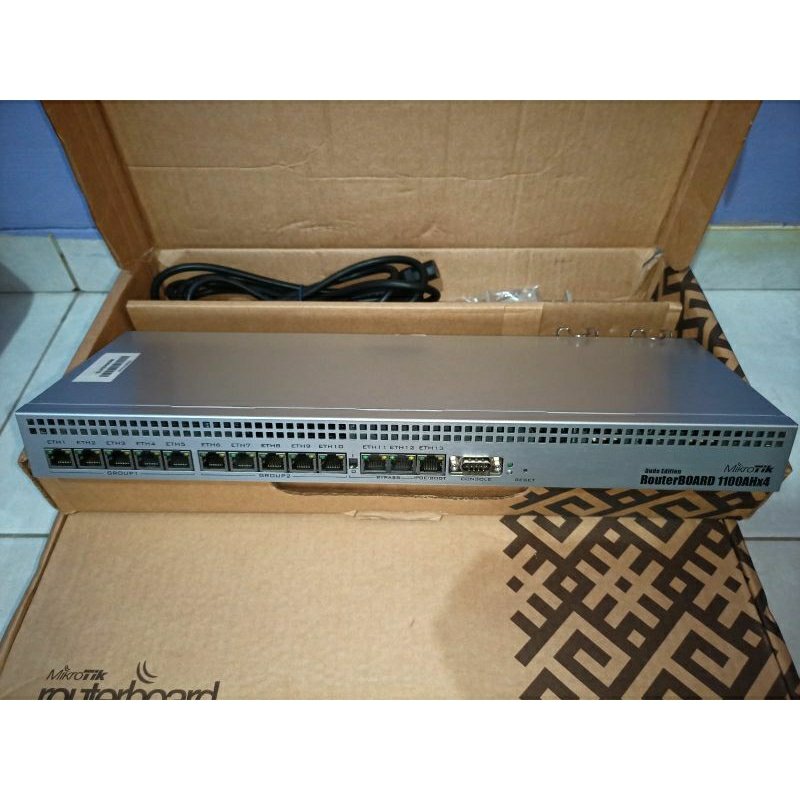 Jual Mikrotik rb1100ahx4 dude edition 2nd | Shopee Indonesia