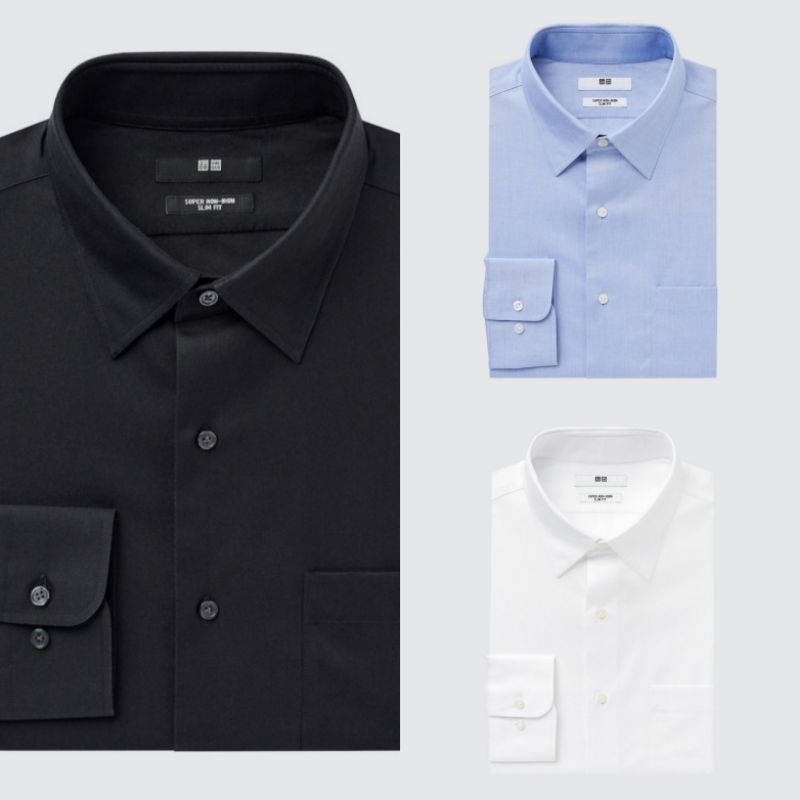 chemise non iron uniqlo