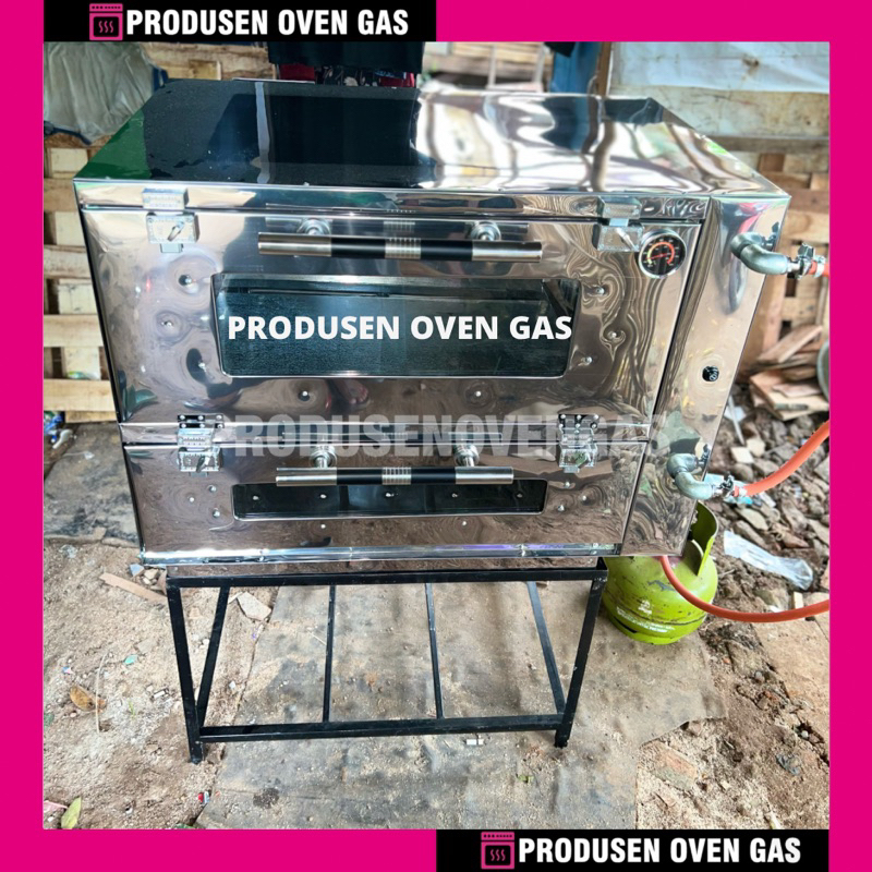 Jual Oven Gas Otomatis Tanpa Korek Pemantik Stainless Anti Karat Api Atas Bawah Kapasitas