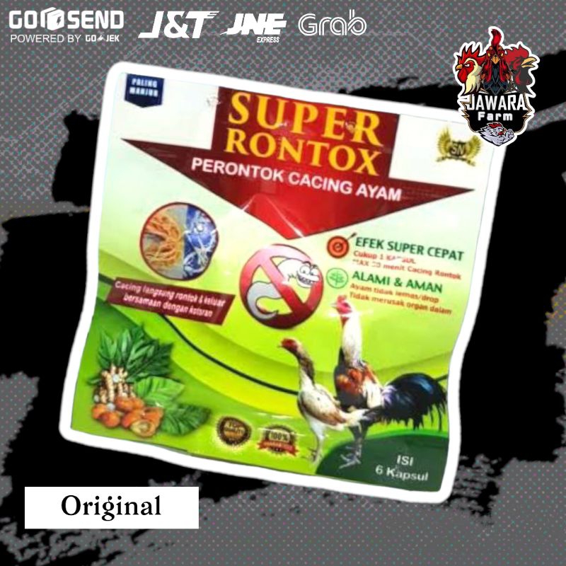 Jual Super Rontox - Obat Perontok Cacing Ayam Merpati | Shopee Indonesia