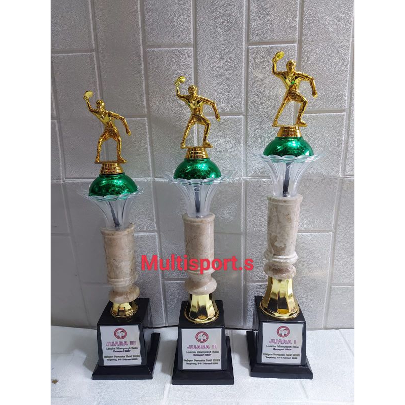 Jual PIALA TROPHY TENIS MEJA 48 CM MARMER | Shopee Indonesia