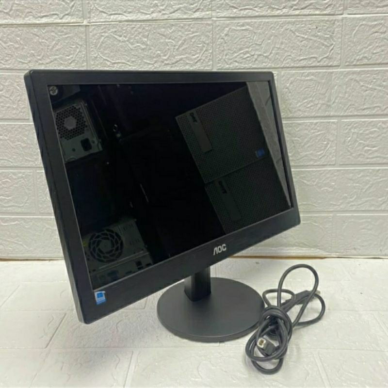 Jual MONITOR AOC 16 INCH LED E1670SWU WIDE SIAP PAKAI BERGARANSI ...