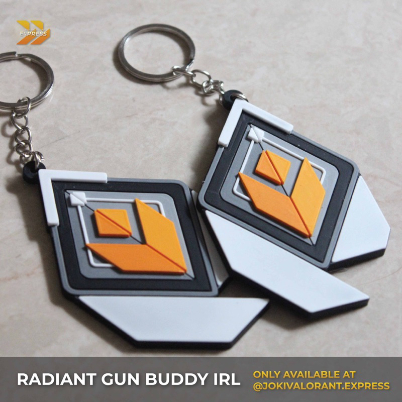 Jual Radiant Gun Buddy Valorant Keyring Keychain | Shopee Indonesia