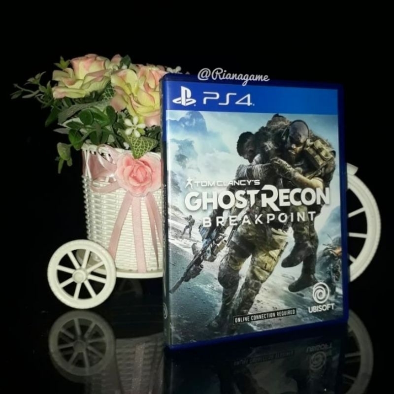 Jual Bd Kaset Ps4 Ps5 Ghost Recon Breakpoint Game Cd Ps 4 5 Original