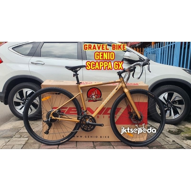 Jual Sepeda Gravel Bike Genio Scappa GX | Shopee Indonesia