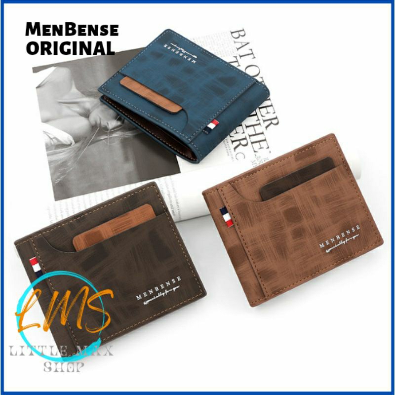 Jual [Lms] Dompet Lipat Pria Original Menbense Branded Korean Style ...