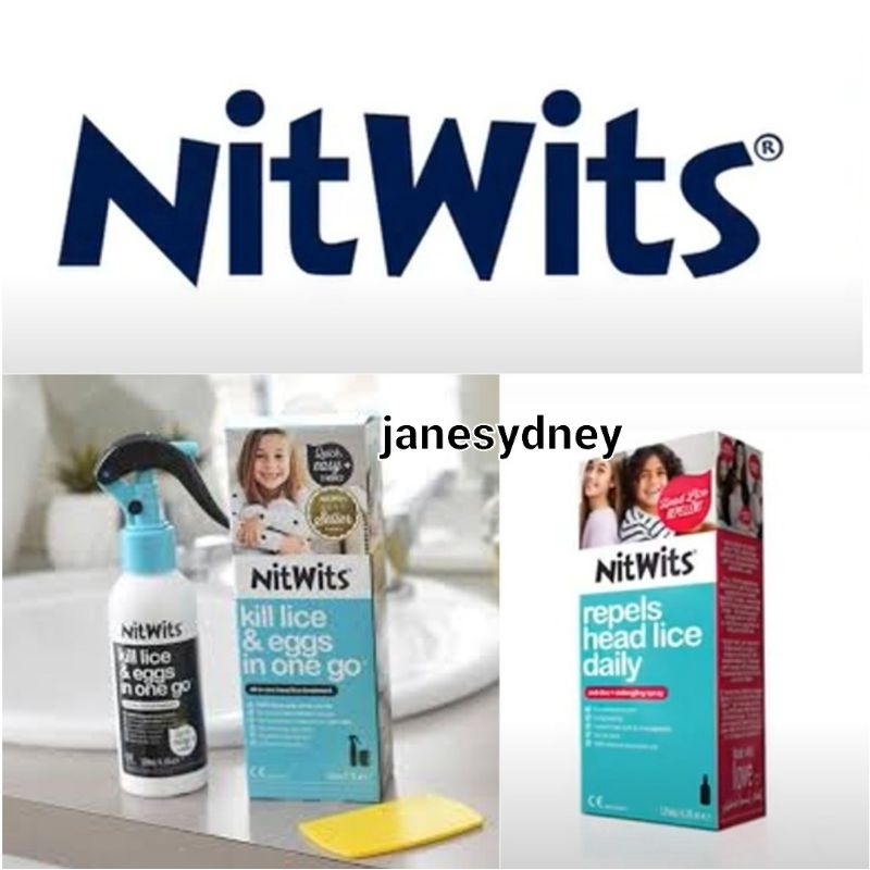 Jual Nitwits All in One Head Lice Treatment Solution Bonus Sisir Comb