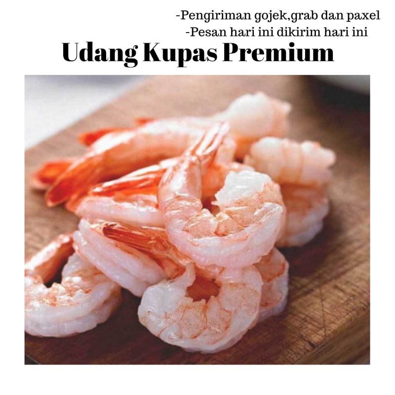 Jual Udang Kupas Premium 500gr Udang Frozen Seafood Premium Udang