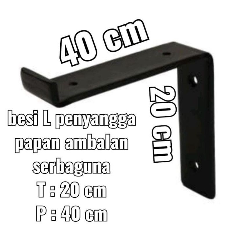 Jual Rak Besi Siku Penyangga Papan Ambalan Shopee Indonesia