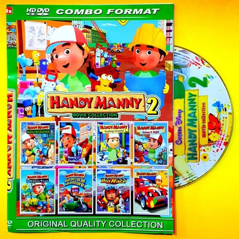 Jual KASET FILM ANAK ANAK KRTUN HANDY MANNY TERBARU-KASET FILM ANAK2 ...