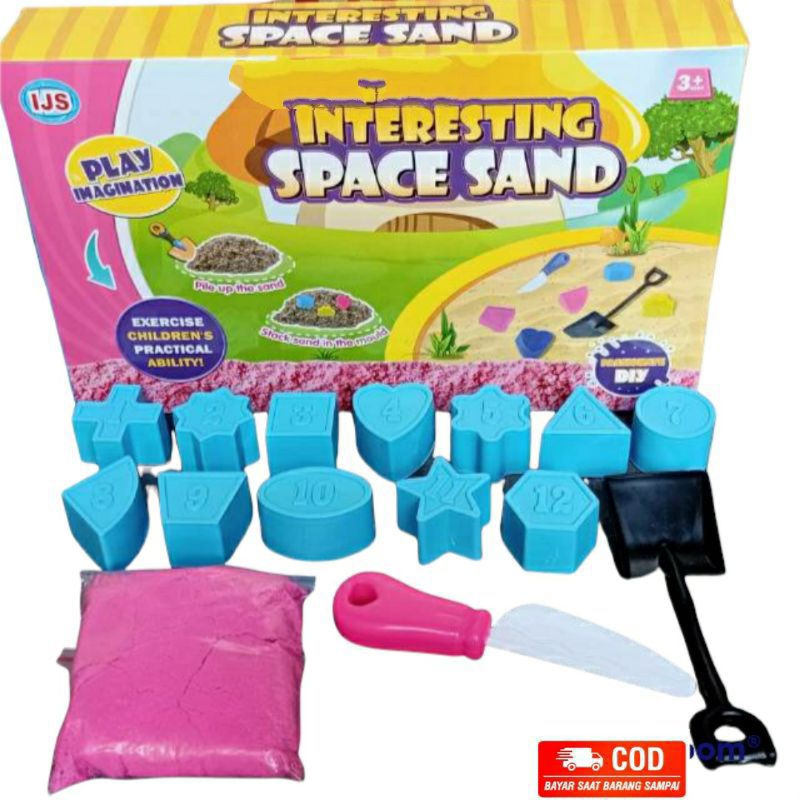 Jual Mainan Anak Interesting Space Sand/Wonderful Cooking/Pasir Ajaib ...
