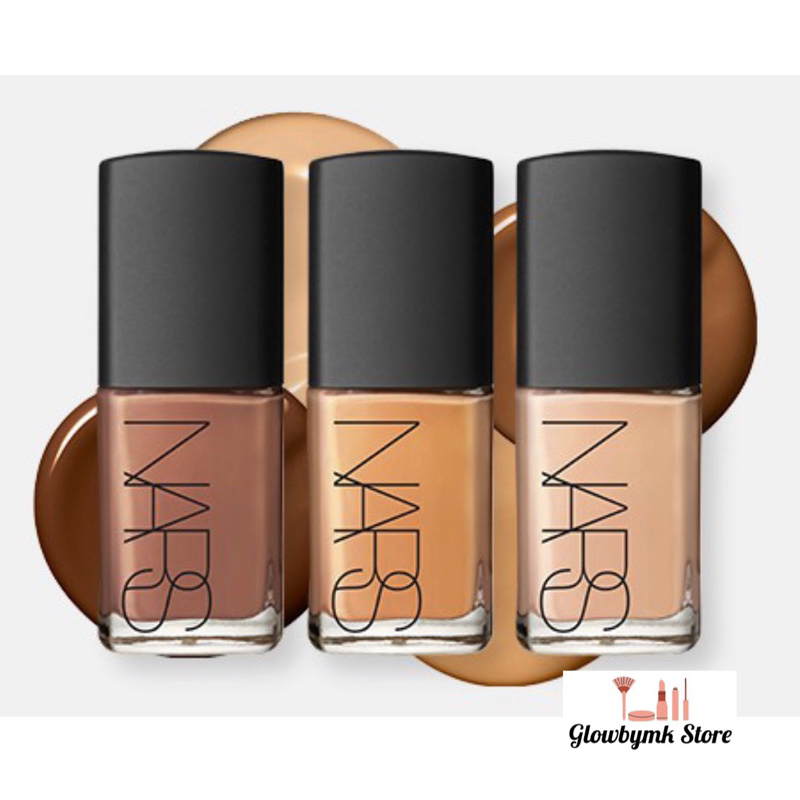 Jual Nars Sheer Glow Foundation share in jar (Punjab) Shopee Indonesia