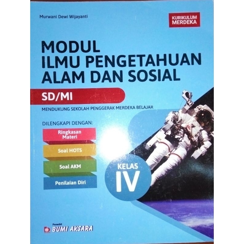 Jual Buku Modul IPAS Kurikulum Merdeka SD/MI kelas IV | Shopee Indonesia