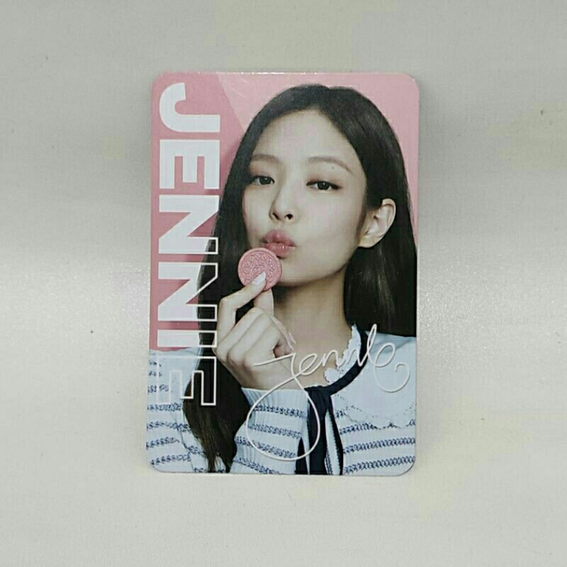 Jual Official Photocard Oreo X Blackpink Jisoo Jennie Shopee Indonesia 6892