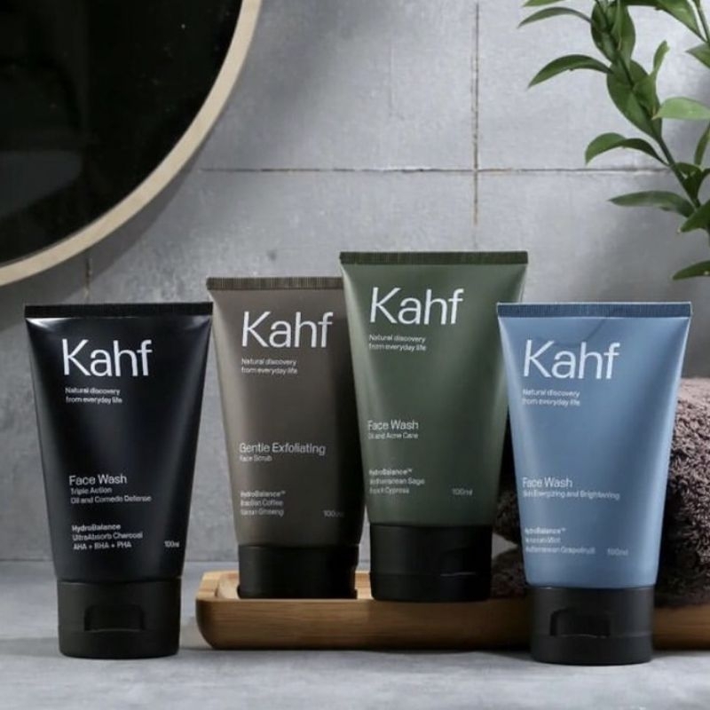 Jual KAHF Face Wash 100ml (Sabun Muka Pria) Shopee Indonesia