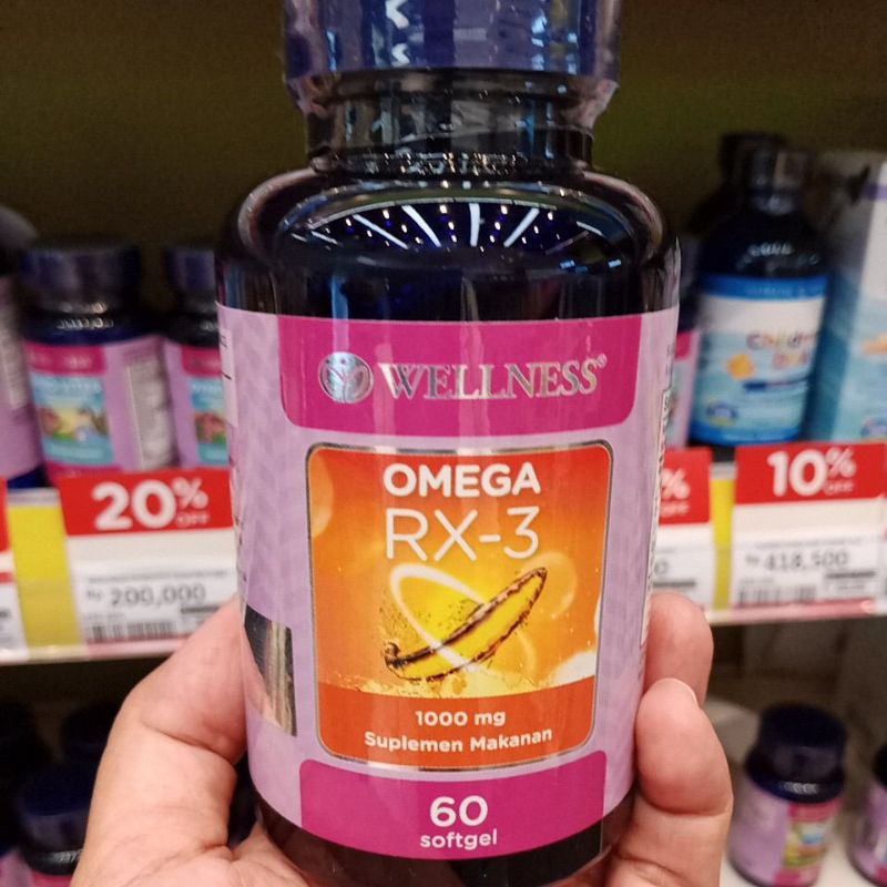 Jual Wellness Omega RX 3 60 Softgels Exp 07/2025 | Shopee Indonesia