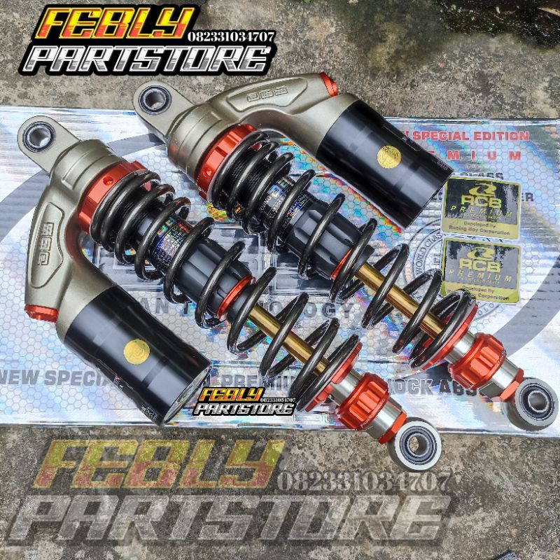 Jual SHOCK SKOK SHOK BELAKANG DBS MODEL RCB V SERIES TITANIUM GREY AS ...