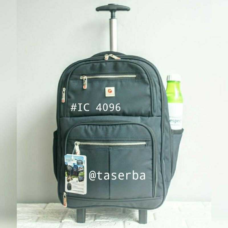 Jual Tas Backpack Trolly Travel Jumbo Ransel Trolley Polo Interclub Ic Shopee Indonesia