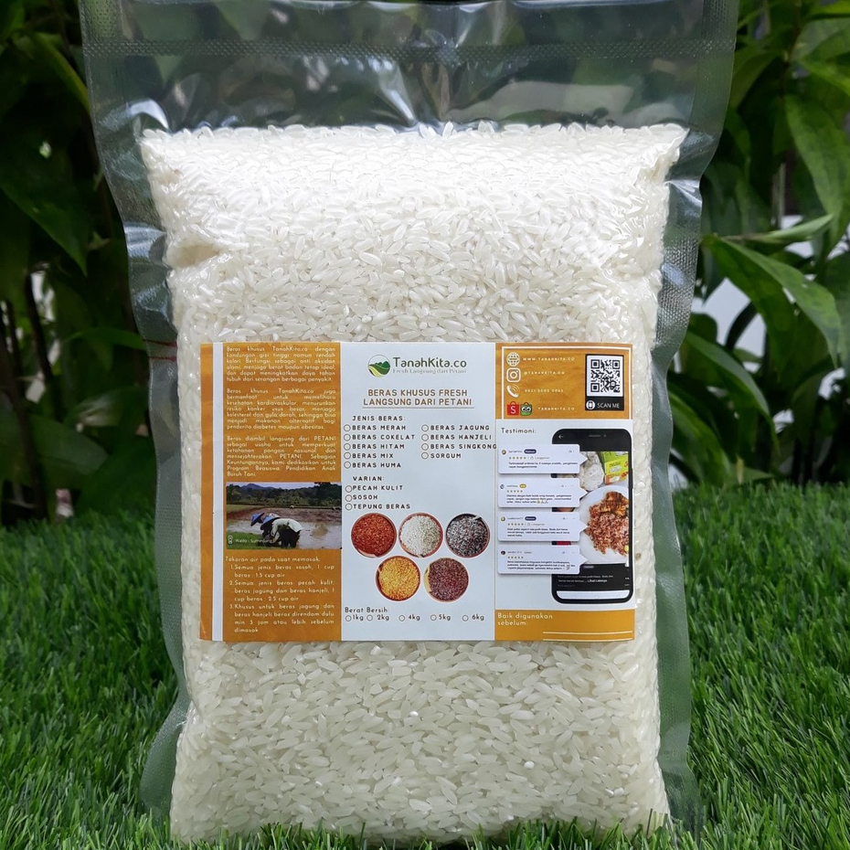 Jual Beras Organik Premium I Enak Empuk dan Pulen I FRESH Langsung dari ...