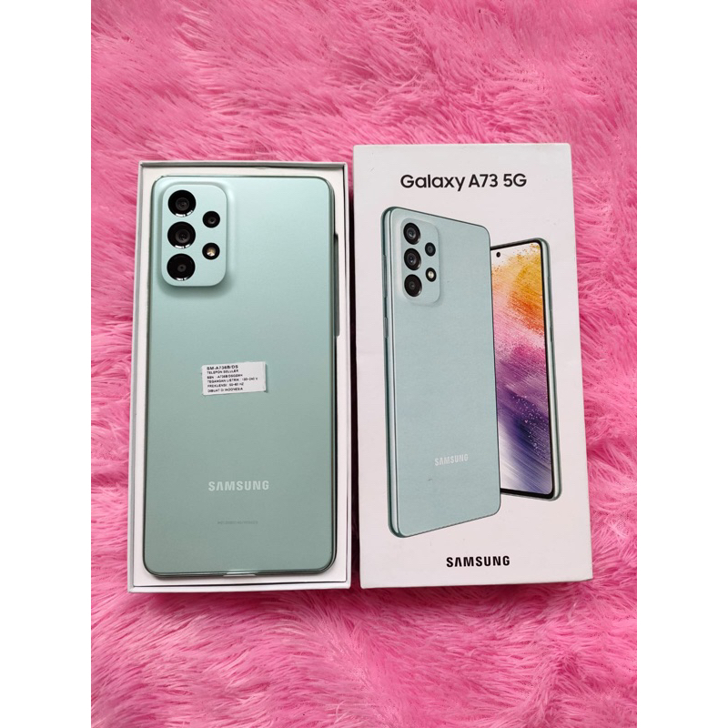 Jual Samsung A73 5G 8/256GB Second Fullset Garansi Resmi | Shopee Indonesia