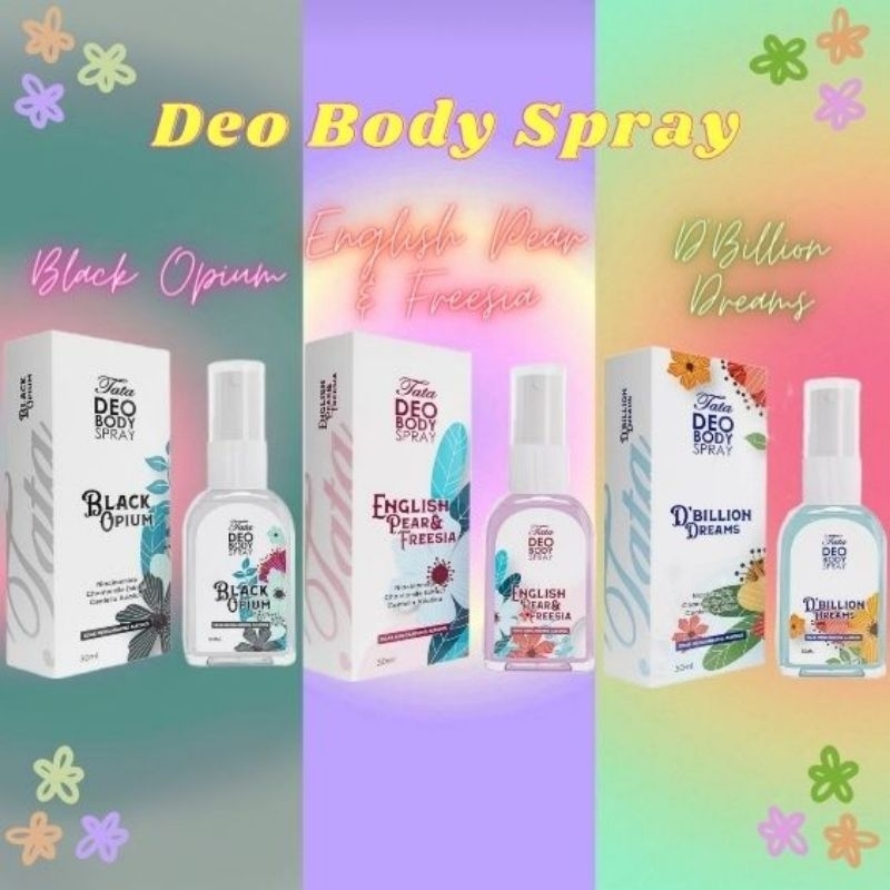 Jual TATA DEO BODY SPRAY 30 ML Shopee Indonesia