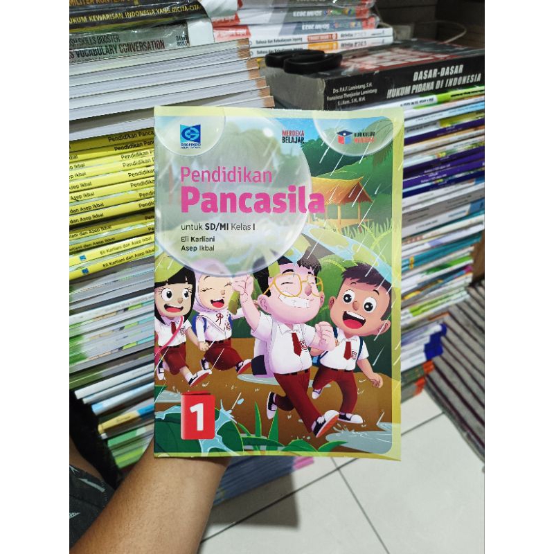 Jual PENDIDIKAN PANCASILA KELAS 1 SD KURIKULUM MERDEKA GRAFINDO ...