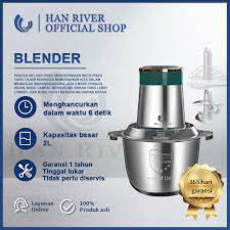 Jual Chopper Han River Kapasitas 2 Liter ( Jaminan Ready Stock ...