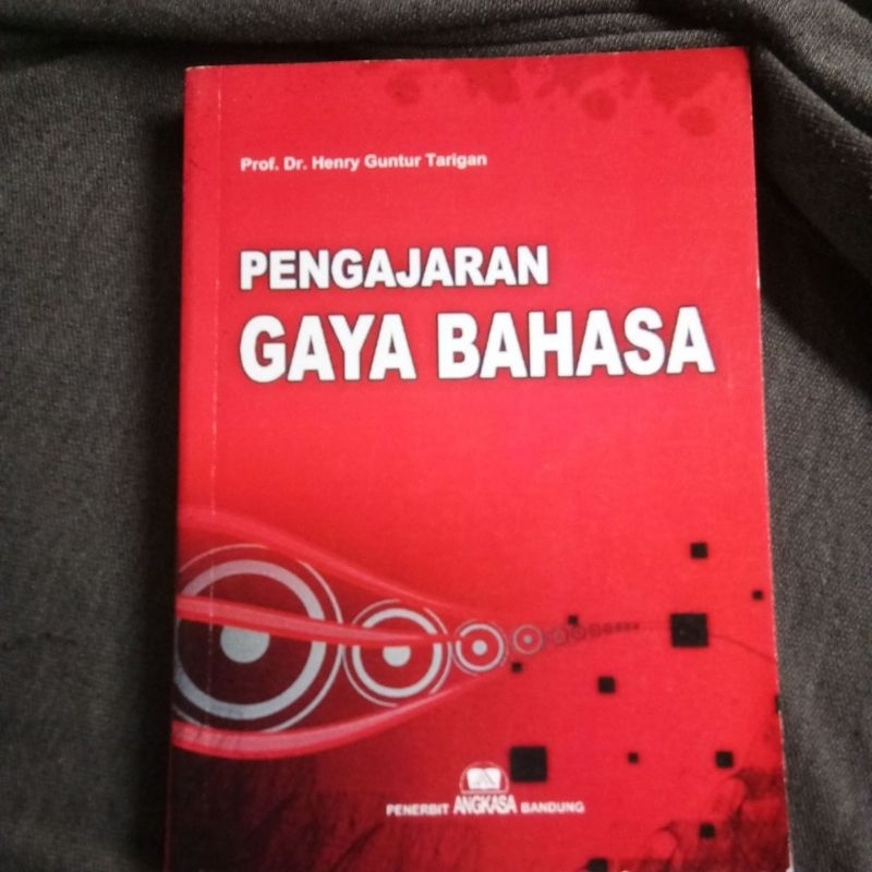 Jual Pengajara Gaya Bahasa Prof Dr Henry Guntur Tarigan Shopee