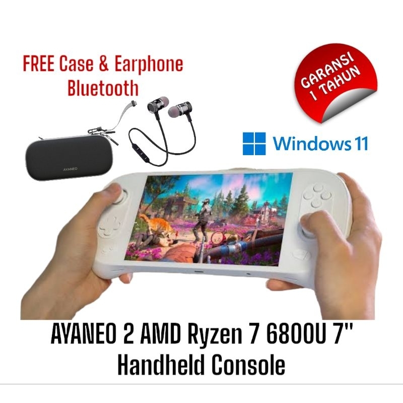 Console PC AYANEO 2021 Pro – Ryzen 7 4800U, SSD 1To, Windows 11 (occasion)