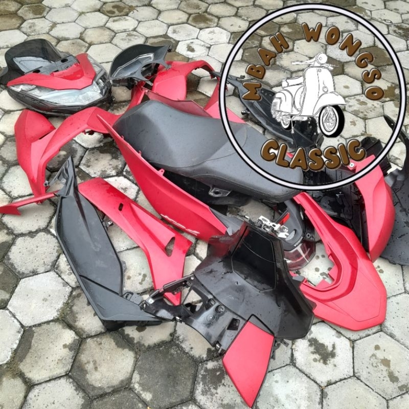 Jual BODY FULLSET PCX 160 ORIGINAL COPOTAN | Shopee Indonesia