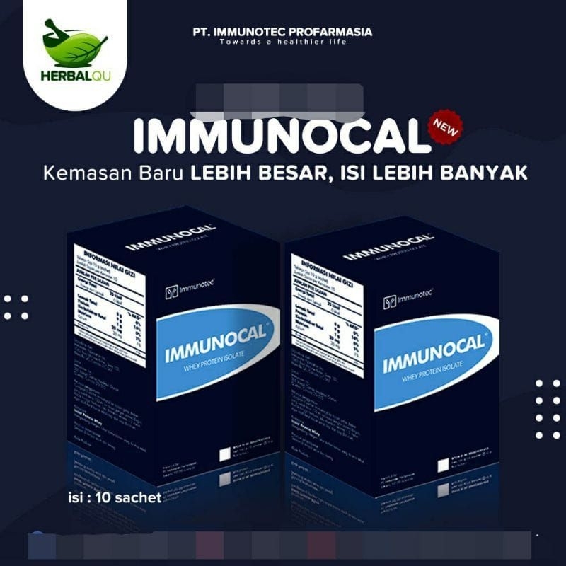 Jual ORIGINAL IMMUNOCAL, White Isolated Protein, Susu Immunocal ...