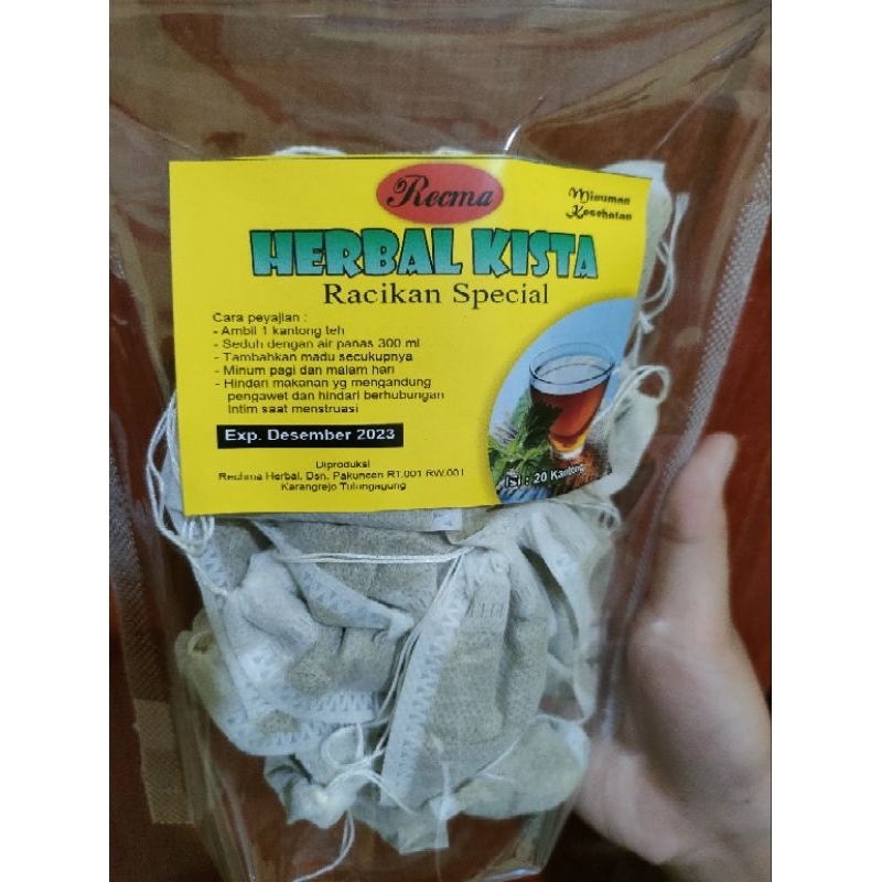 Jual Teh Herbal KKM Kista Ovarium Kanker Serviks Kista Coklat Kista ...