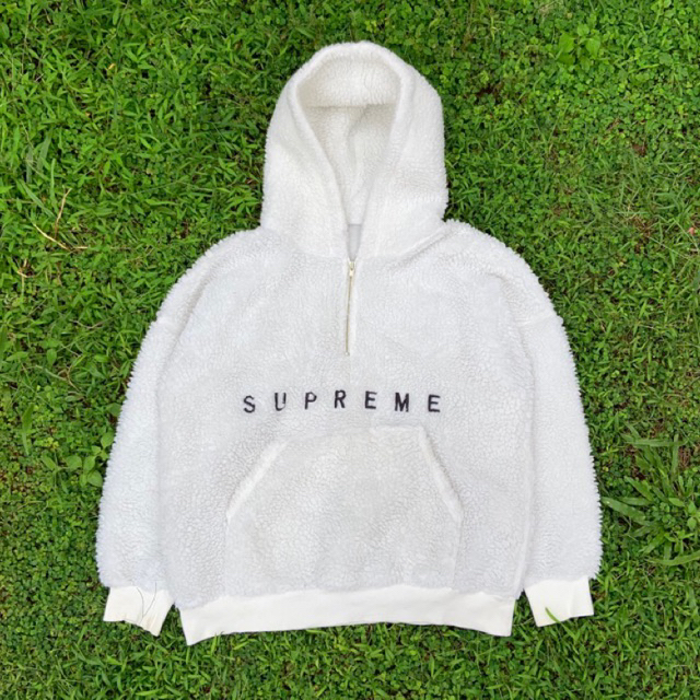 Supreme hotsell sherpa hoodie