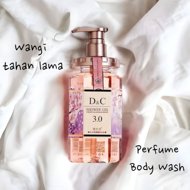 Jual D&C Cherry Blossom 500ml Perfume Body Wash Sabun Mandi Cair ...