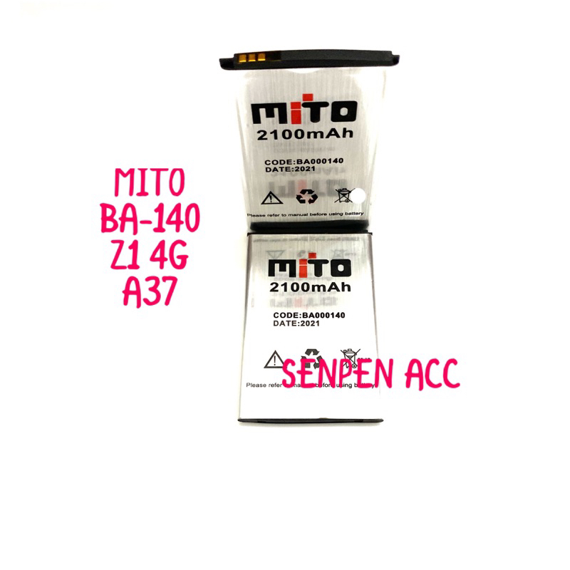 Jual Batterai Battre Battery Mito Ba Ba Ba Mito A Z G